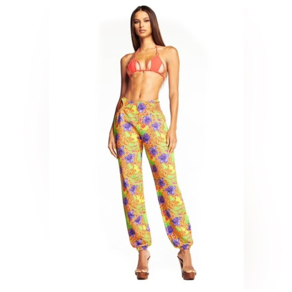 I.AM.GIA Multicolor Floral Track Pants